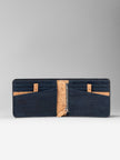 Blue Cork Bifold Wallet -  KAAMNA