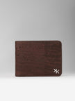 Brown Cork Bifold Wallet -  KAAMNA