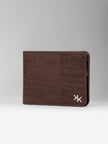 Brown Cork Bifold Wallet -  KAAMNA