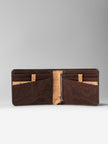 Brown Cork Bifold Wallet -  KAAMNA