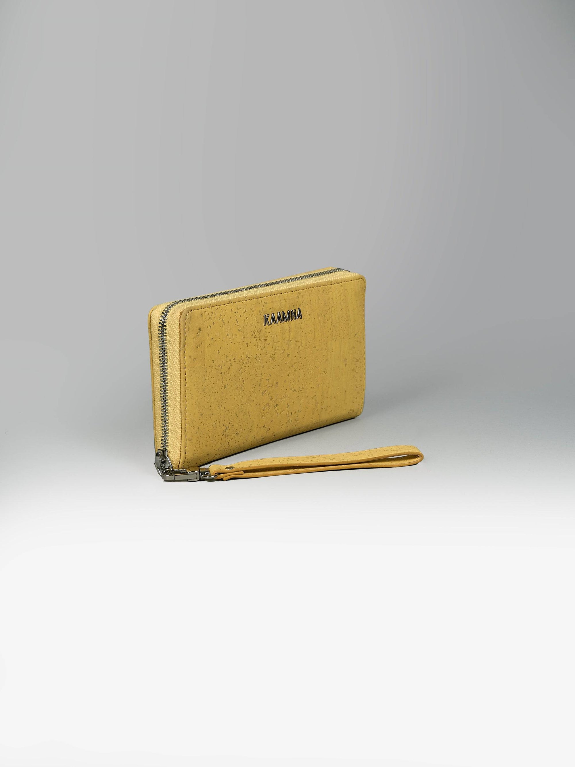 Cork Here & There Wallet -  KAAMNA
